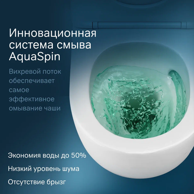 Унитаз подвесной AM.PM Like AquaSpin C801900SC