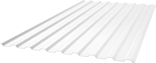 Монолитный поликарбонат Royalplast МП-20(У) Профилированный 1150x3000x1мм - фото