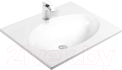 Умывальник Эстет Vegas 80 Silk без перелива - фото