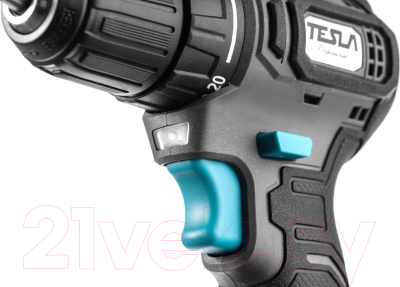 Аккумуляторная дрель-шуруповерт Tesla TCD12BL / 834528