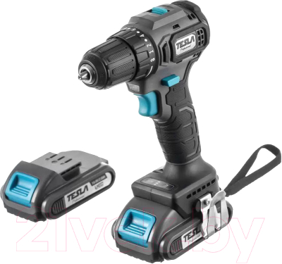 Аккумуляторная дрель-шуруповерт Tesla TCD14BL / 840368 - фото