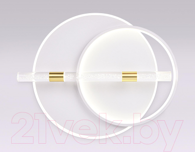 Потолочный светильник Ambrella Comfort FL5007 WH/GD (белый/золото)