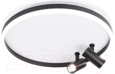 Люстра Ambrella Comfort FL5113/1+2 WH/BK - фото