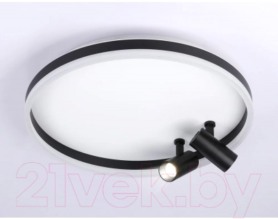 Люстра Ambrella Comfort FL5113/1+2 WH/BK