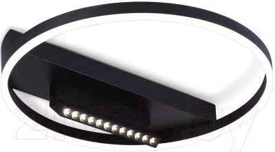 Потолочный светильник Ambrella Comfort FL51458/1+1 BK (черный) - фото