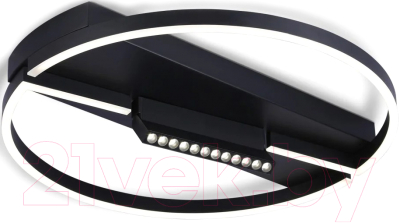 Потолочный светильник Ambrella Comfort FL51460/1+1 BK (черный) - фото