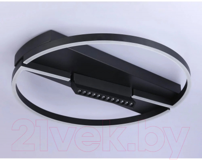 Потолочный светильник Ambrella Comfort FL51460/1+1 BK (черный)