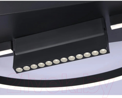 Потолочный светильник Ambrella Comfort FL51460/1+1 BK (черный)