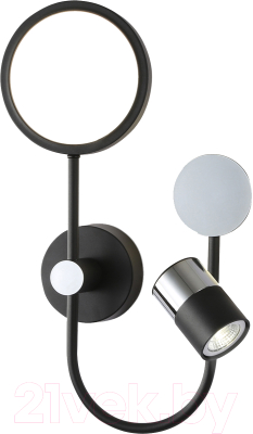 Бра Ambrella LineTech FL51601/3 BK/CH - фото