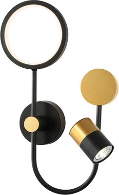 Бра Ambrella LineTech FL51602/3 BK/GD - фото