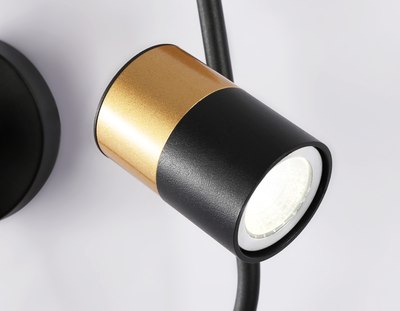 Бра Ambrella LineTech FL51602/3 BK/GD