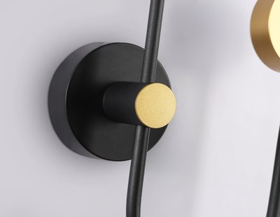 Бра Ambrella LineTech FL51602/3 BK/GD