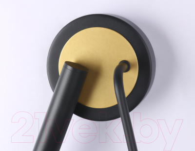 Бра Ambrella LineTech FL51652/1+1 BK/GD