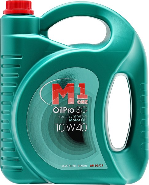 Моторное масло M1 One OilPro Semi Synthetic SG/CF 10W40 / 210134 - фото