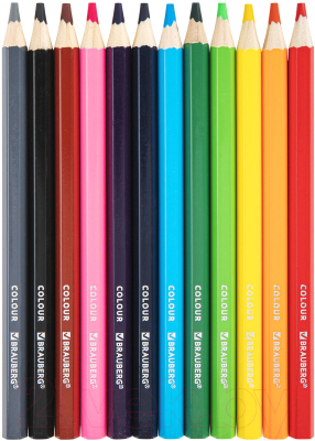 Набор цветных карандашей Brauberg Kids / 181878