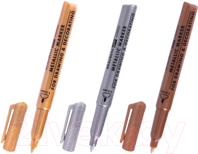 Набор маркеров Brauberg Art Metallic / 152440 - фото