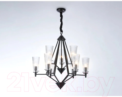 Люстра Ambrella Traditional TR3238/6+3 BK (черный)