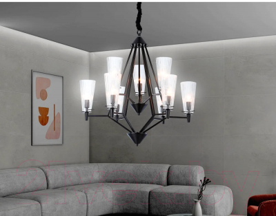 Люстра Ambrella Traditional TR3238/6+3 BK (черный)