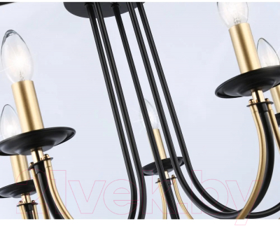Люстра Ambrella Traditional TR9621/5 BK/CGD