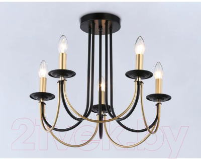 Люстра Ambrella Traditional TR9621/5 BK/CGD
