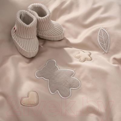 Комплект постельный для малышей Perina Teddy Sateen Collection / ТДСК6-01.12 