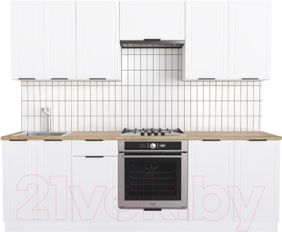 Кухонный гарнитур Mio Tesoro Корнелия Ода-плюс 2.4 - фото