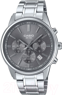 Часы наручные мужские Casio MTP-E515D-8A - фото