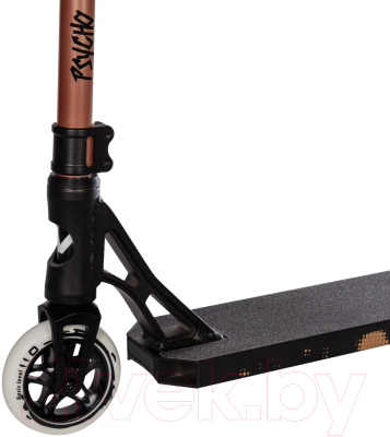 Самокат трюковый Novatrack Psycho 90 / 110A.PSYCHO.BZ23 (черный)