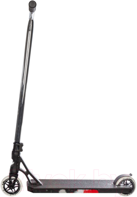 Самокат трюковый Novatrack Psycho 90 / 110A.PSYCHO.SL23 (черный/серебристым)