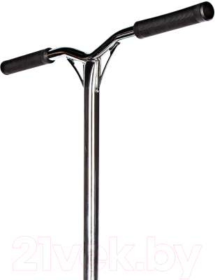 Самокат трюковый Novatrack Psycho 90 / 110A.PSYCHO.SL23 (черный/серебристым)