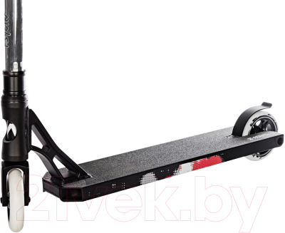 Самокат трюковый Novatrack Psycho 90 / 110A.PSYCHO.SL23 (черный/серебристым)