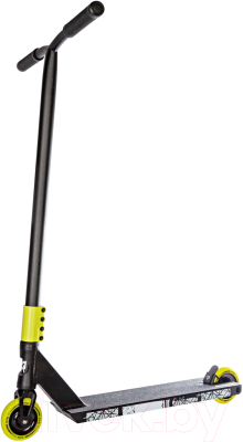 Самокат трюковый Novatrack Crow 10 / 100A.CROW10.BK24 (черный/зеленый) - фото