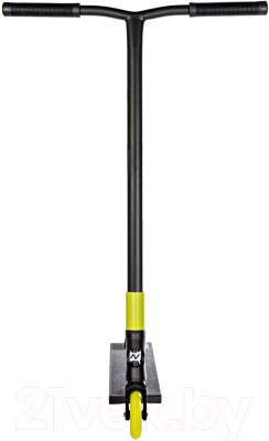 Самокат трюковый Novatrack Crow 10 / 100A.CROW10.BK24 (черный/зеленый)