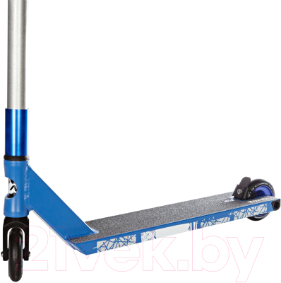 Самокат трюковый Novatrack Crow 10 / 100A.CROW10.BL24 (синий/серебристым)