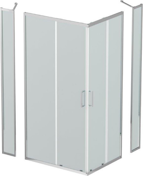 Душевой уголок BelBagno LUCE-AH-22-125/100-C-Cr - фото