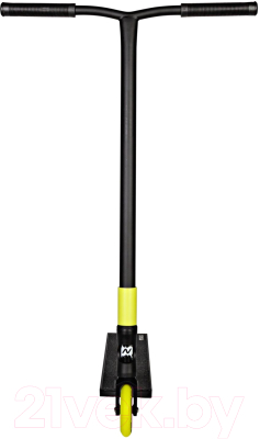 Самокат трюковый Novatrack Crow 10 / 110A.CROW10.BK24 (черный/зеленый)