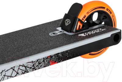 Самокат трюковый Novatrack Crow 20 / 110A.CROW20.GR24 (серый/черный)