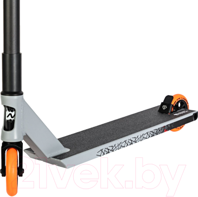 Самокат трюковый Novatrack Crow 20 / 110A.CROW20.GR24 (серый/черный)