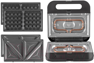 Мультипекарь Endever Skyline SM-31 (черный/стальной,)