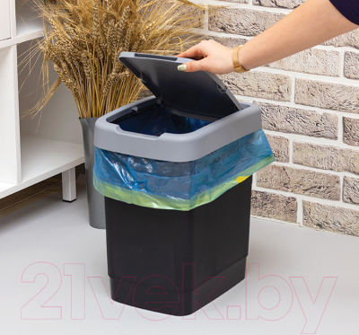 Контейнер для мусора Idea Твин М2479