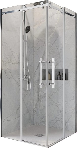 Душевой уголок BelBagno MARINO-A-2-100-C-CR - фото