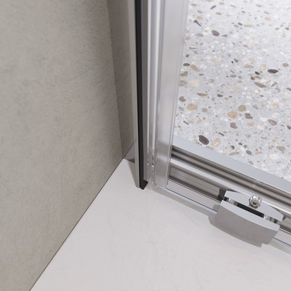 Душевая дверь BelBagno LUCE-BF-1-110-C-Cr