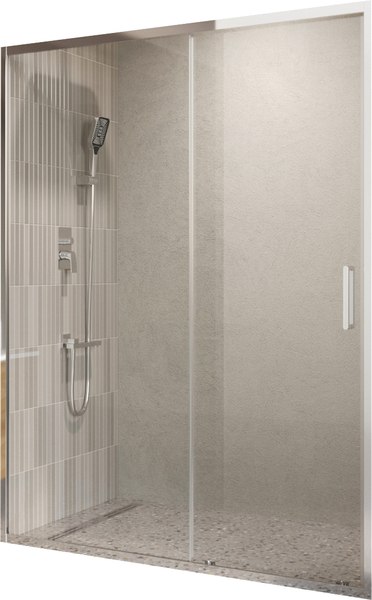 Душевая дверь BelBagno LUCE-BF-1-150-C-Cr - фото