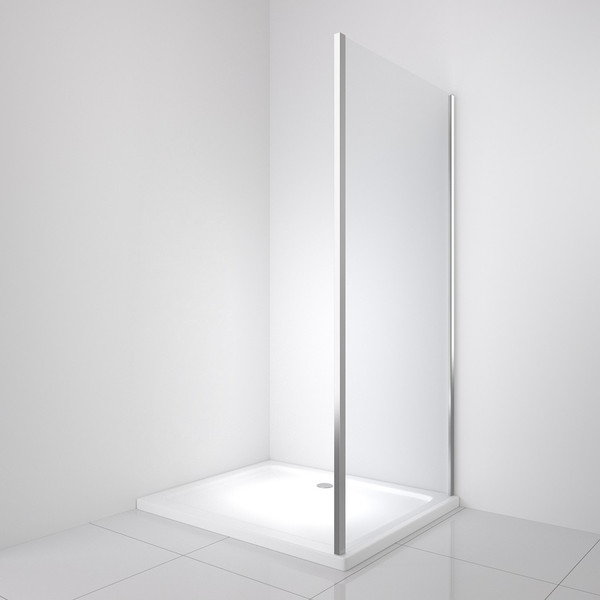 Душевая стенка BelBagno LUCE-90-FIX-C-Cr