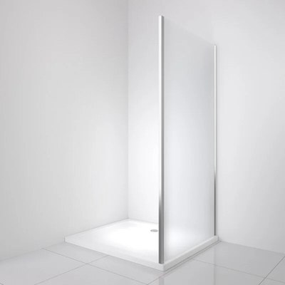 Душевая стенка BelBagno LUCE-90-FIX-P-Cr