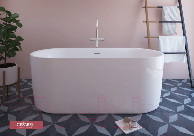 Ванна акриловая Cezares Metauro INT Central-180-80-60