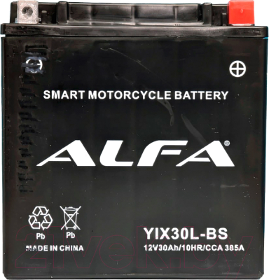 Мотоаккумулятор ALFA battery YIX30L-BS / EB30-3-1 - фото