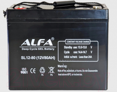 Аккумулятор лодочный ALFA battery SL12-80