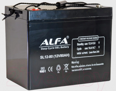 Аккумулятор лодочный ALFA battery SL12-80