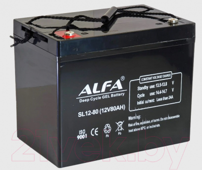 Аккумулятор лодочный ALFA battery SL12-80